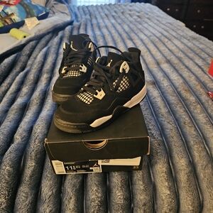Kids Black and White Sneakers